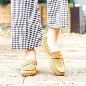 Tan Loafers - Rothy’s Driver Loafer in color Cognac